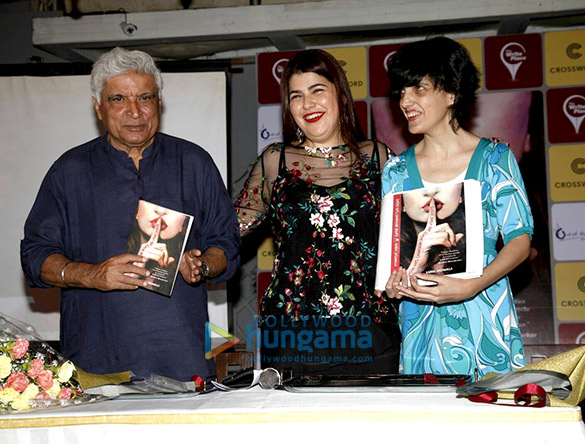 javed akhtar at kainaz jussawalas book launch 1