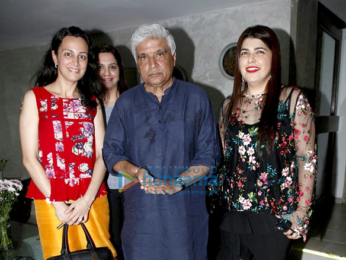 Javed Akhtar at Kainaz Jussawala's book launch