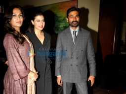 Kajol, Dhanush promote VIP 2 in Mumbai