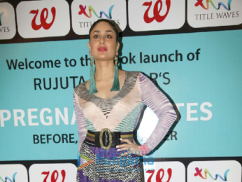 Kareena Kapoor Khan unveils Rujuta Diwekar book on 'Pregnancy Notes'