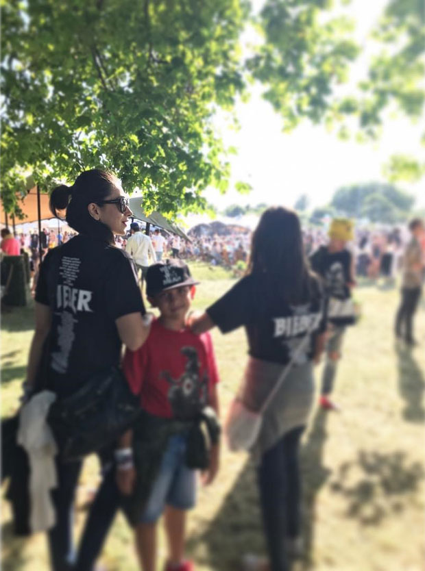 Karisma Kapoor is attending this concert in London with her kids features