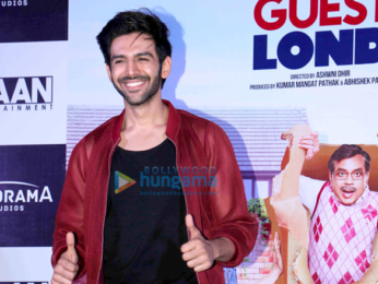 Kartik Aaryan and Paresh Rawal attend Countdown to Guest Iin London