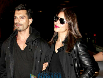 Katrina Kaif, Aditya Roy Kapoor, Dia Mirza and Bipasha Basu depart for 'IIFA' awards, which is to be held in New York
