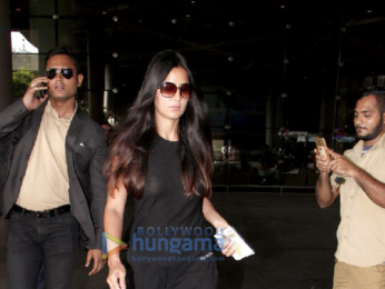 Katrina Kaif and Aditya Roy Kapur snapped at the airport