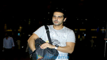 Manyata Dutt and Zayed Khan snapped at the airport