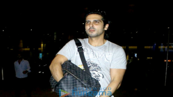 Manyata Dutt and Zayed Khan snapped at the airport