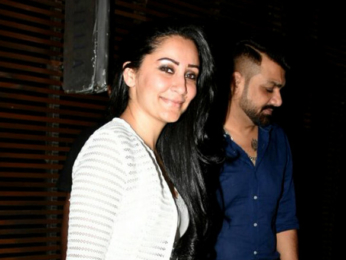 Manyata Dutt snapped at her birthday bash