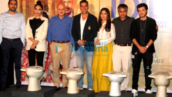 Media meet of ‘Toilet – Ek Prem Katha’ with Akshay Kumar, Anupam Kher & Bhumi Pednekar