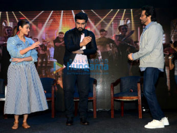 Mubarakan team promote their film at Wilson College, Mumbai