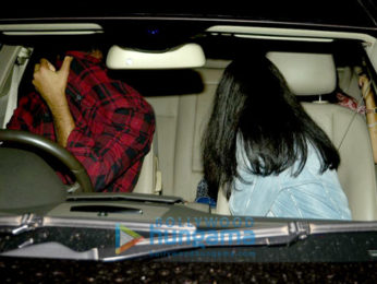 Navya Naveli snapped post her dinner with a close friend