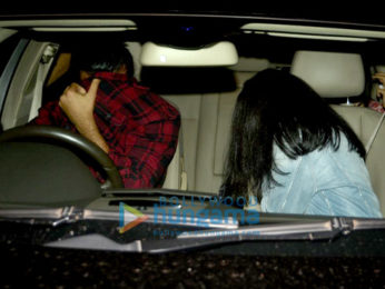 Navya Naveli snapped post her dinner with a close friend