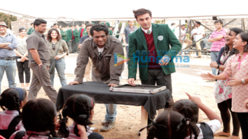 On The Sets Of The Movie Jagga Jasoos