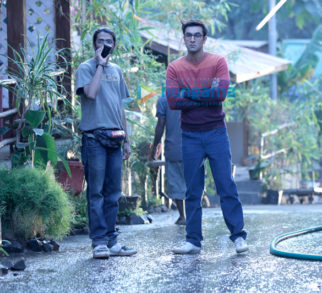 On The Sets Of The Movie Jagga Jasoos
