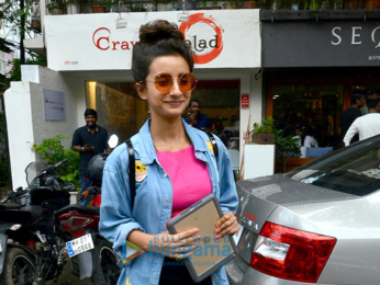 Patralekha and Rajkumar Rao snapped at Sequel in Bandra