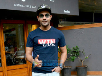 Patralekha and Rajkumar Rao snapped at Sequel in Bandra