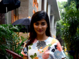 Pooja Hegde snapped at Jet Gems store at Bandra