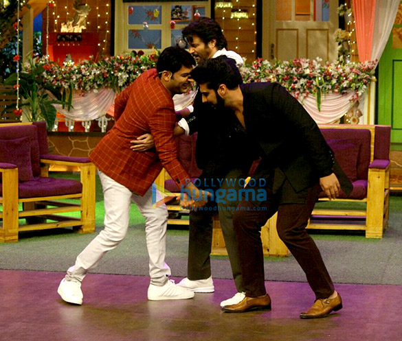 promotion of mubarakan on comedy nights with kapil sharma 3