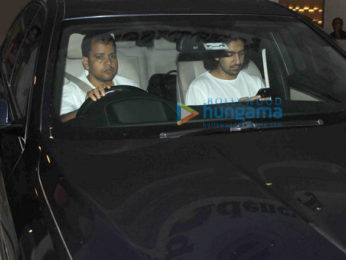 Ranbir Kapoor & Alia Bhatt snapped post their visit at Karan Johar's house