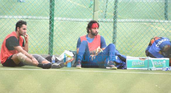 ranbir kapoor and armaan jain snapped during a football match 3
