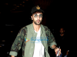 Ranbir Kapoor and Katrina Kaif depart for their film ‘Jagga Jasoos’ promotions in Abu Dhabi