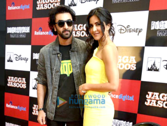 Ranbir Kapoor and Katrina Kaif promote Jagga Jasoos at the Reliance Store