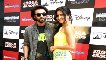 Ranbir Kapoor and Katrina Kaif promote Jagga Jasoos at the Reliance Store
