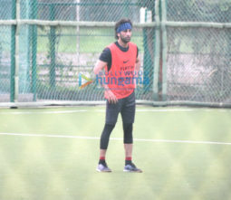 Ranbir Kapoor snapped at football practice