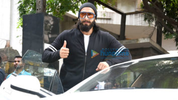 Ranveer Singh poses with his birthday present, Aston Martin