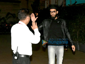 Ranveer Singh snapped at Otters Club in Bandra