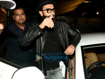 Ranveer Singh snapped at Otters Club in Bandra