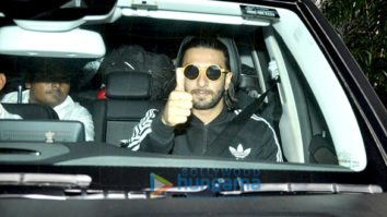 Ranveer Singh snapped at Sunny Super Sound