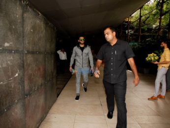 Superstar Ranveer Singh snapped in Bandra
