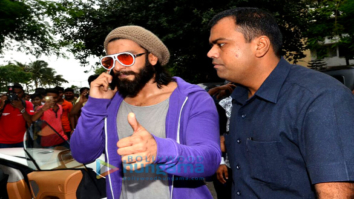 Ranveer Singh snapped in Bandra