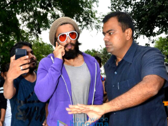 Ranveer Singh snapped in Bandra