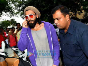 Ranveer Singh snapped in Bandra