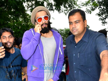 Ranveer Singh snapped in Bandra