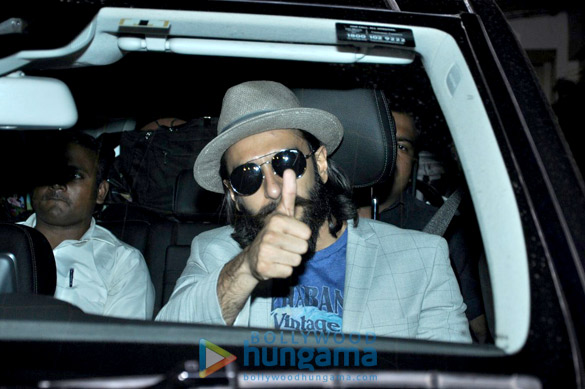 ranveer and ileana snapped at sunny super sound 1