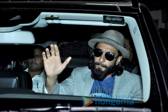 ranveer and ileana snapped at sunny super sound 3