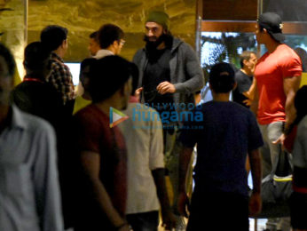 Ranveer Singh snapped post his gym session in Bandra