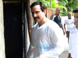 Saif Ali Khan and Sidharth Malhotra snapped in Bandra