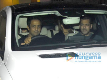 Salman Khan, Sonakshi Sinha and Iulia Vantur snapped post party at close friends place in Bandra