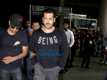 Salman Khan arrives from Morocco post 'Tiger Zinda Hai' shoot