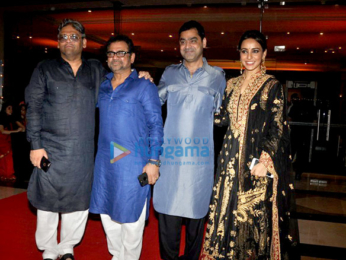Sangeet ceremony with the cast and crew of 'Mubarakan'