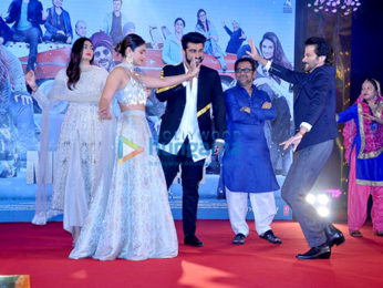 Sangeet ceremony with the cast and crew of 'Mubarakan'