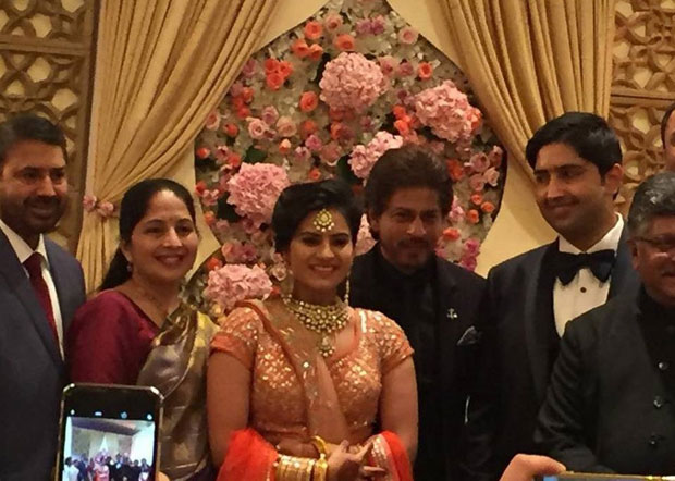 Shah Rukh Khan attends the grand wedding of Union Law Minister RS Prasad’s daughter’s wedding in New Delhi -1