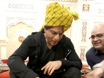 Shah Rukh Khan receives a royal welcome in Rajasthan