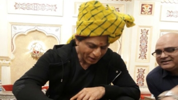 YUMMY! Shah Rukh Khan relishes Rajasthani Thali in Jaipur