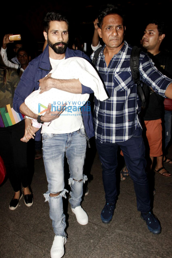 shahid mira and misha depart for iifa in new york 6