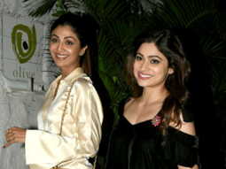Shilpa Shetty & Shamita Shetty snapped at Olive