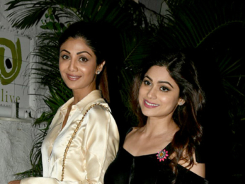 Shilpa Shetty & Shamita Shetty snapped at Olive